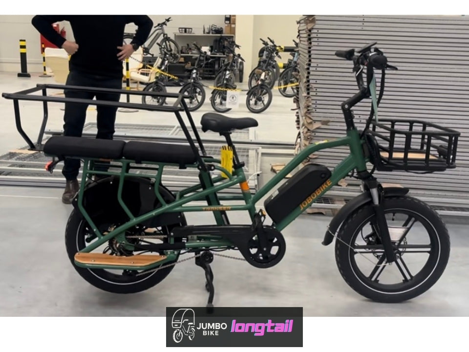 Jumbo Bike vélo électrique Longtail