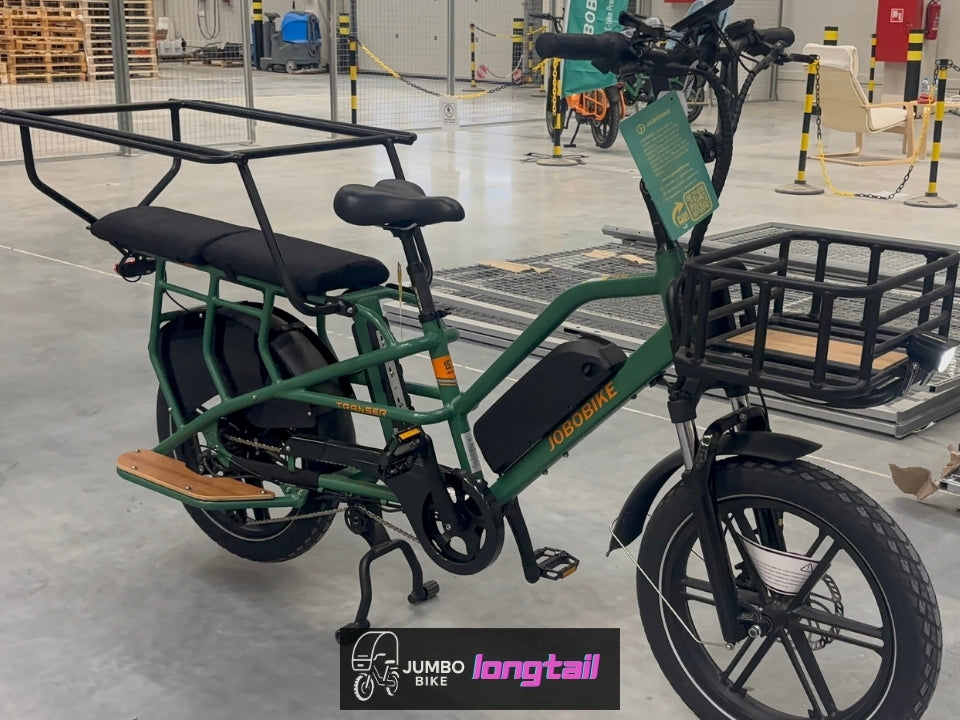 Jumbo Bike vélo électrique Longtail