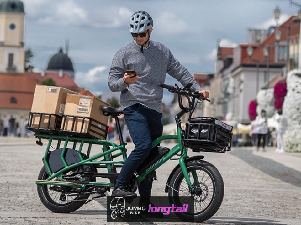 Jumbo Bike vélo électrique Longtail