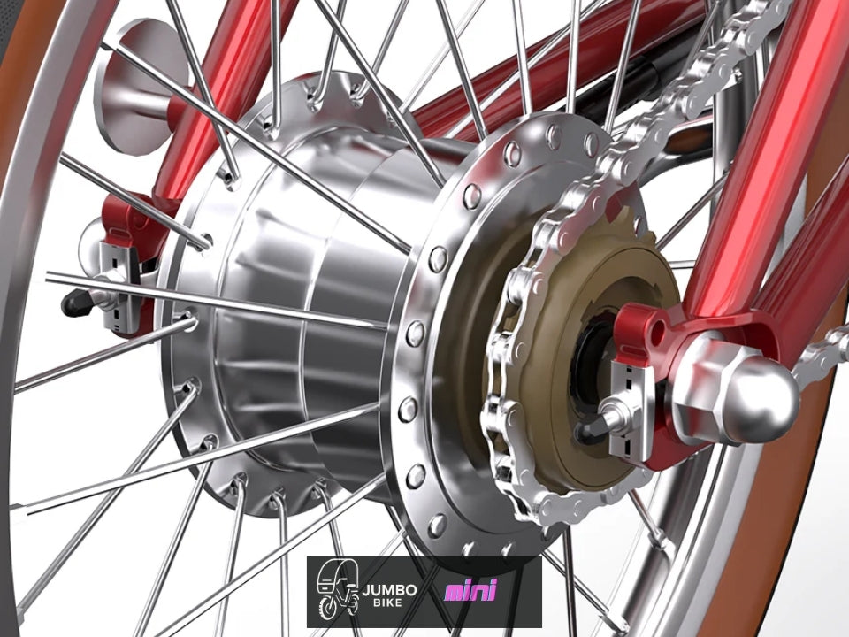 Jumbo bike vélo electrique mini pliable