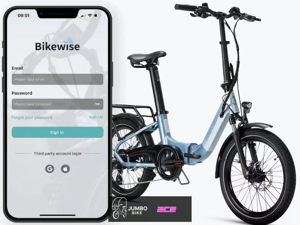 Jumbo bike vélo électrique pliable Ace