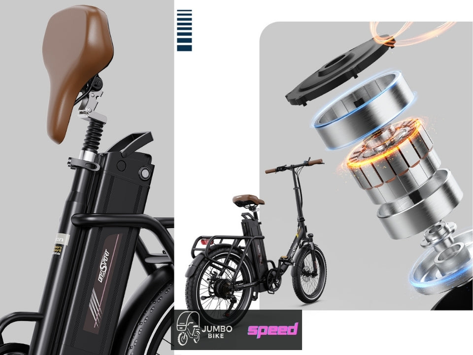 Jumbo Bike SPEED Le vélo pliable électrique
