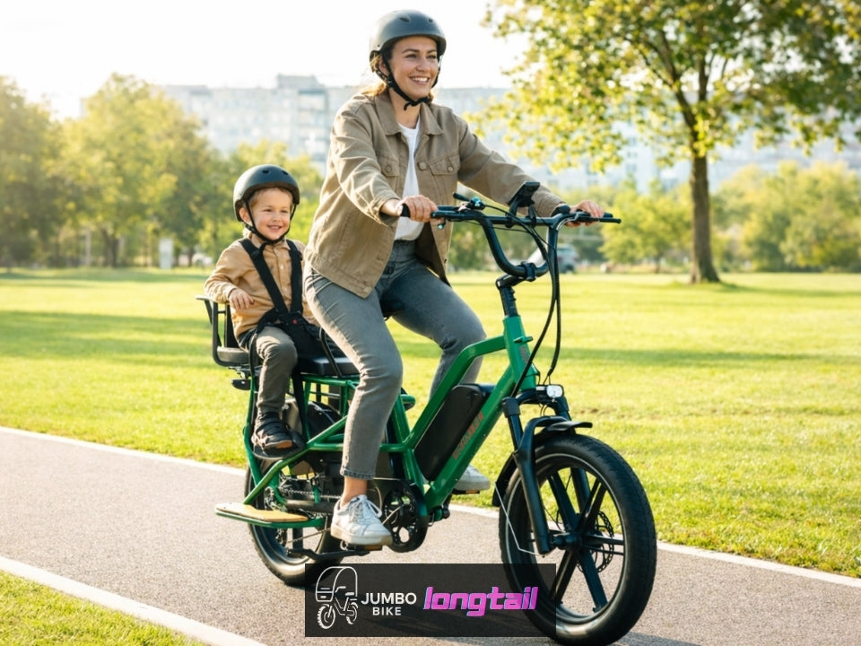 Jumbo Bike vélo électrique Longtail