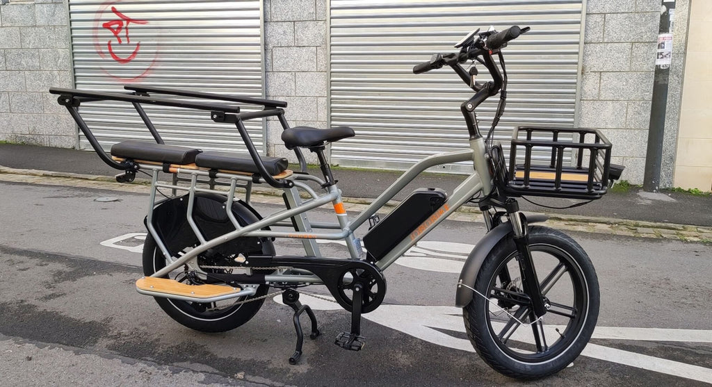 Jumbo Bike LONGTAIL vélo électrique 2 ou 3 enfants