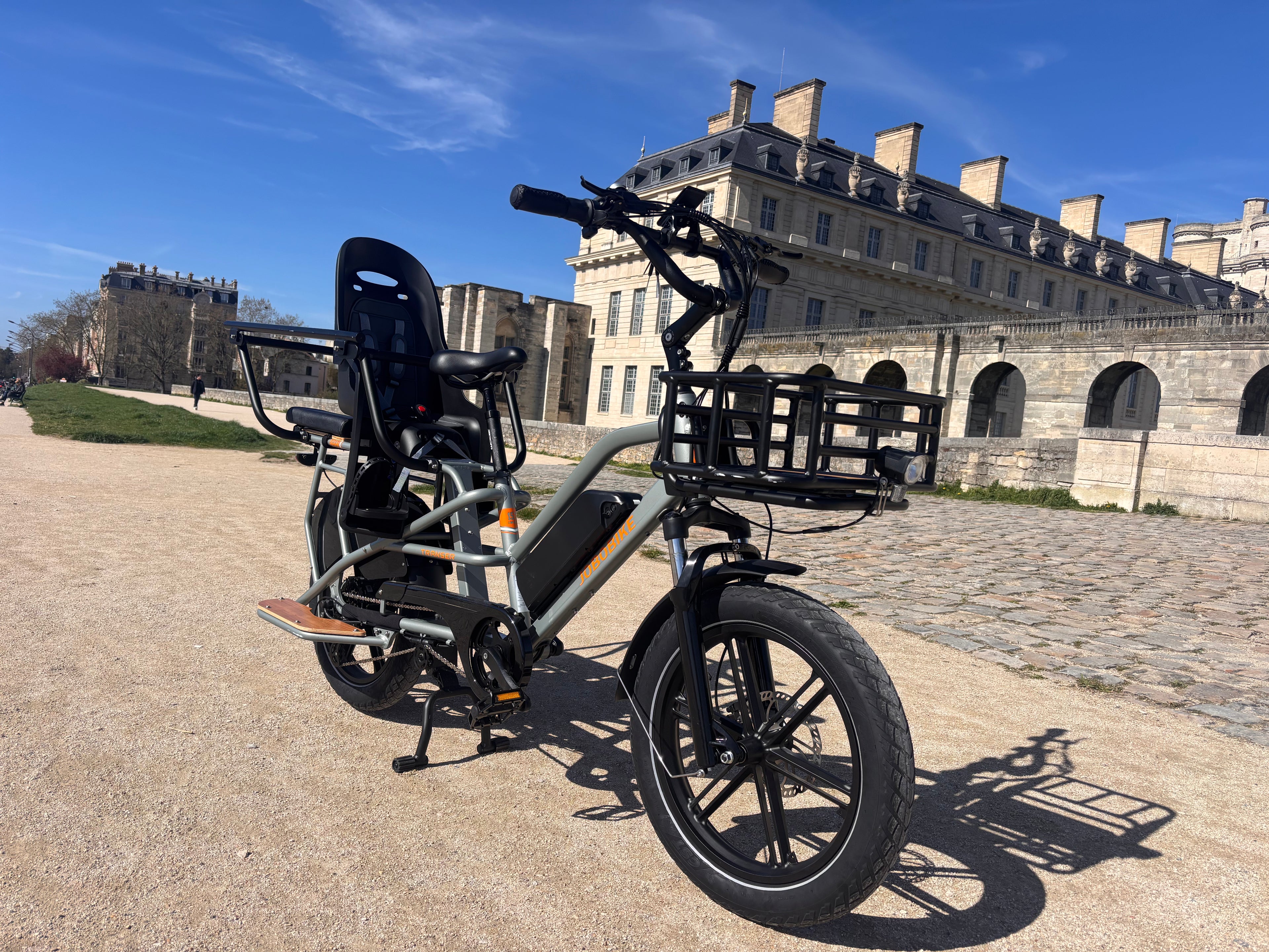 Jumbo Bike LONGTAIL vélo électrique 2 ou 3 enfants