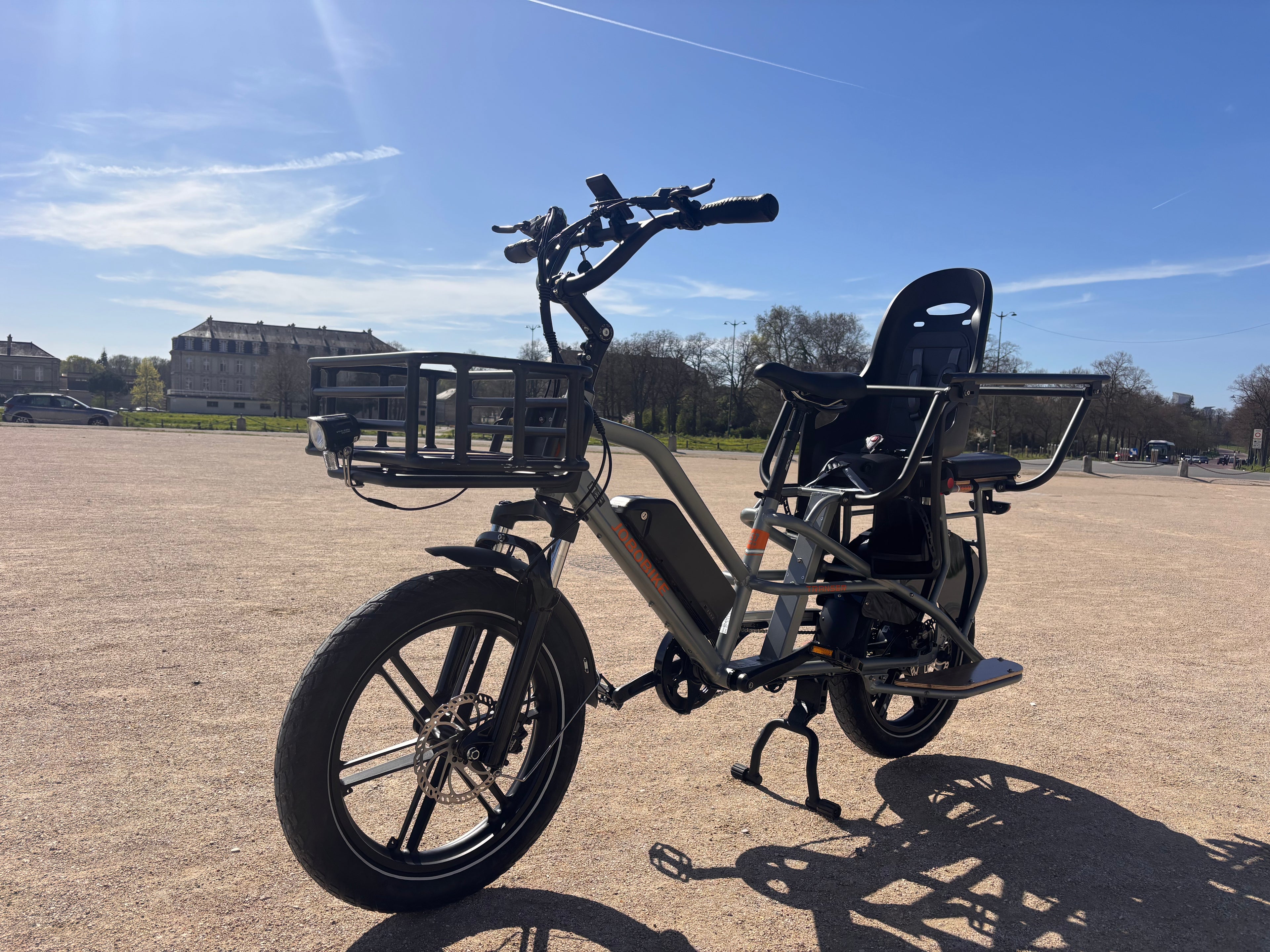 Jumbo Bike LONGTAIL vélo électrique 2 ou 3 enfants