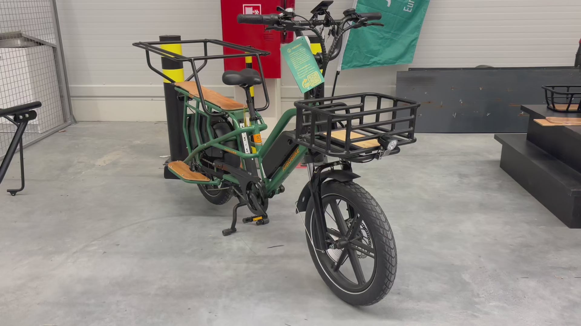 Jumbo Bike LONGTAIL vélo électrique 2 ou 3 enfants